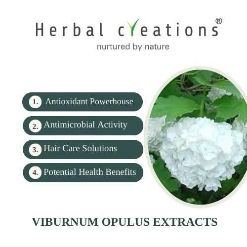 Viburnum Opulus extracts