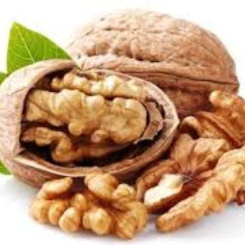 a walnuts and a walnut kernel